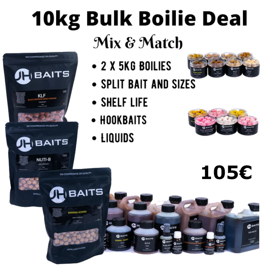 10KG Mix & Match Boilie Bulk Deal